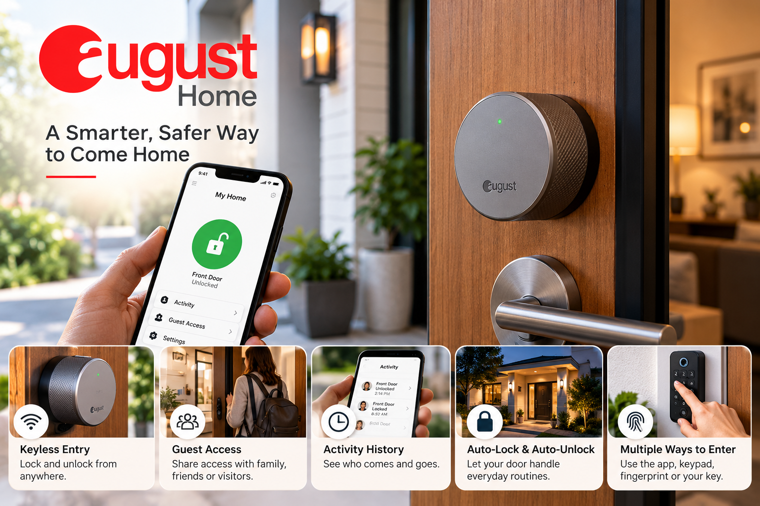 August Home Smart Lock Guide: Features, Installation & Buying Tips